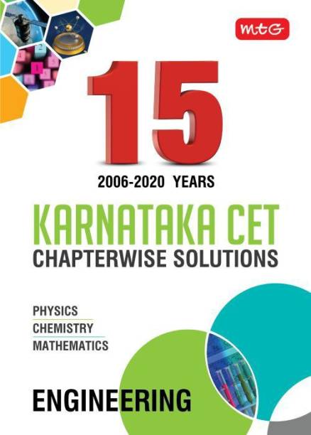 15 years Karnataka CET Chapterwise Solutions PCM