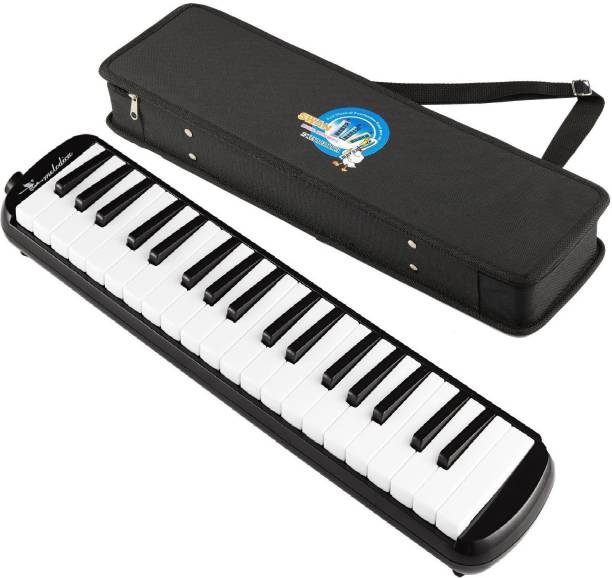 SWAN 37 Key Melodica with Case - Black