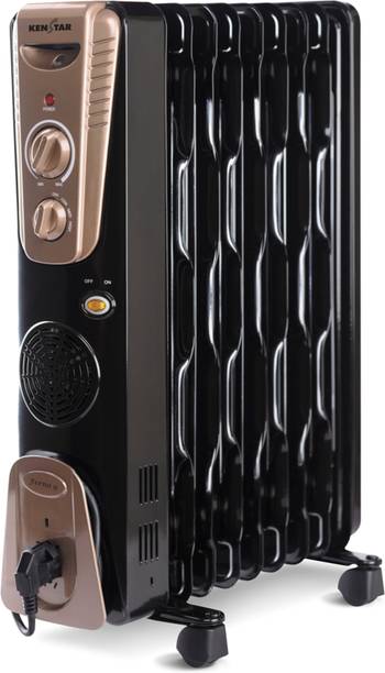 Kenstar FERNO 9 Radiator With PTC Fan Heater 2400 Watts 9 Fins Oil Filled Room Heater