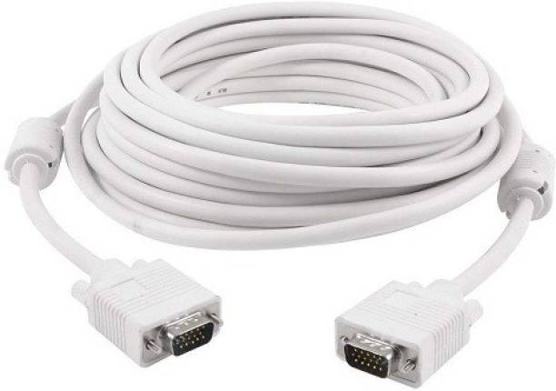 PAC  TV-out Cable vga cable high speed 5 meter(White, For Computer)