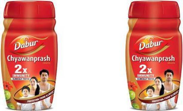 Dabur Chyawanprash Awaleha 2X Immunity Clinically tested (Pack of 2) (1 kg, Pack of 2)