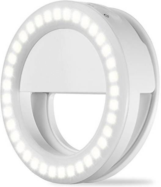 SPYKART Selfie Light for Tiktok 3 Way Led White Light for All Smartphones Ring Flash