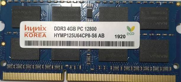 Hynix 12800 DDR3 4 GB Laptop (l34)