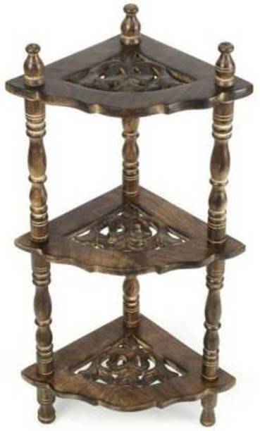 Sf Handicraft Solid Wood Corner Table