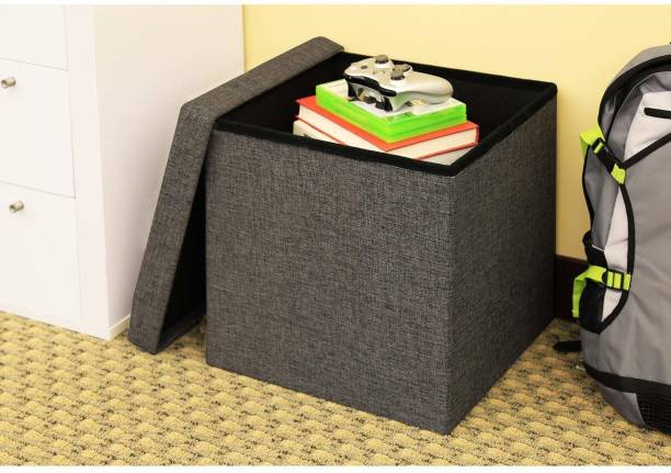 GTC Portable & Foldable Storage Stool for Living Room Stool