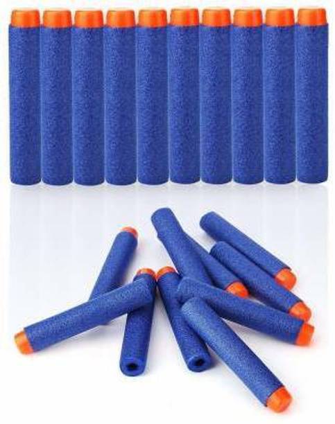 Jaravik 20 pcs Blue Bullet Foam Dart Bullets for Nerf N-Strike Elite Guns, (Blue) Darts & Plastic Bullets (Blue) Guns & Darts