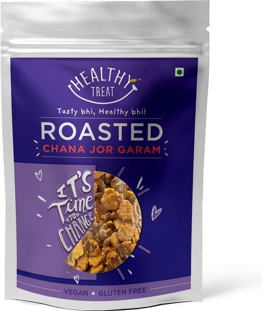 Healthy Treat Roasted Chana Jor - Beaten Chana 300 gm Chana Chor