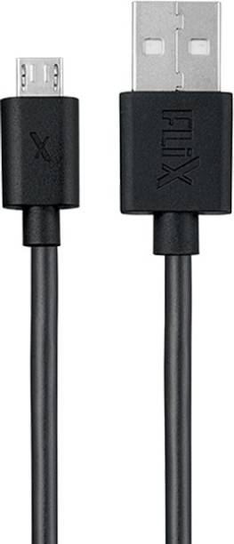 flix Micro USB Cable 2 A 1 m (Beetel) XCD-M101 BLK