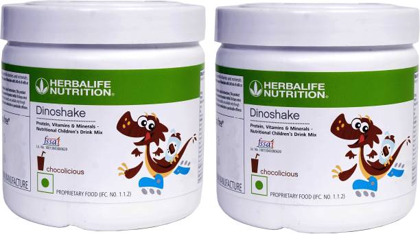 HERBALIFE Dinoshake Kids Drink - Chocolate Flavor Combo Pack Of 2 Combo