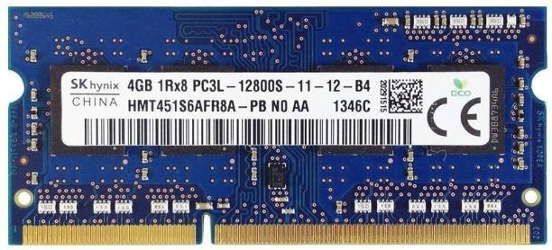 Hynix Low Voltage Ram 1.35 Volt DDR3 4 GB Laptop 1Rx8 (HMT451S6AFR8A)