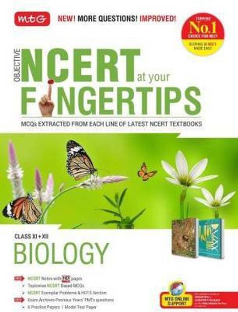 Objective Ncert Fingertips Bilogy Class11 & 12 Mtg Books