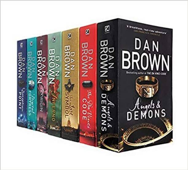 Robert Langdon Series Collection 7 Books Set By Dan Brown (Angels And Demons, The Da Vinci Code, The Lost Symbol, Inferno, Origin, Digital Fortress, Deception Point) Paperback – 1 January 2018
