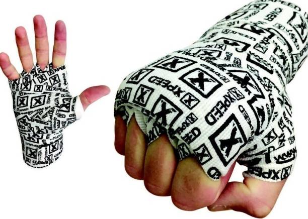 XpeeD Printed Hand Wraps Stretchy 160 inches Long for Boxing Weight Lifting Pack of 2 Boxing Hand Wrap