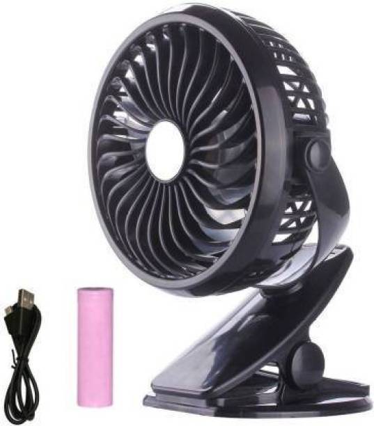 BSVR Clip Fan(360)Degree Rotate Fan 3 Mode Speed fan for Fan Speeds Control 678 62 Clip Fan(360)Degree Rotate Indoor, Outdoor Rechargeable Fan USB Fan, Rechargeable Fan
