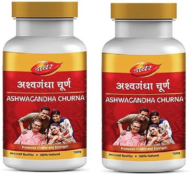 Dabur Ashwagandha Churna for Stamina & Energy (Pack of 2)