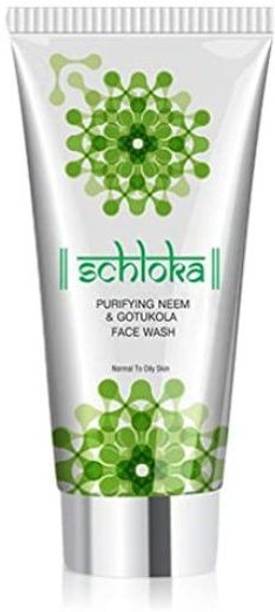 MODICARE SCHLOKA Purifying neem and Gotukola Newly Pack (Pack of 1) Face Wash
