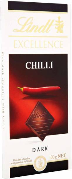 लिंड Excellence Chilli Dark Chocolate 100 Gm Pack बार