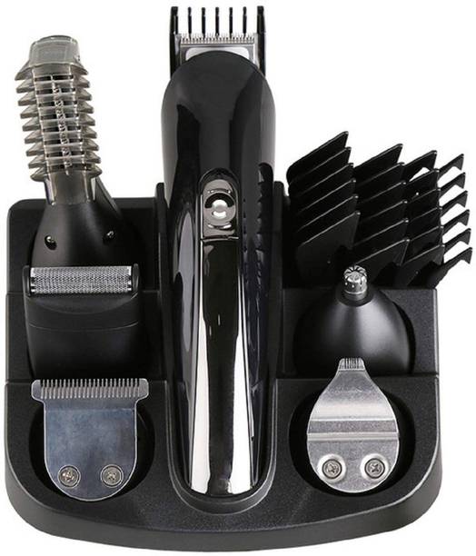 Kemei KM - 600 Professional 11 in 1 Hair Trimmer 120 min  Runtime 12 Length Settings