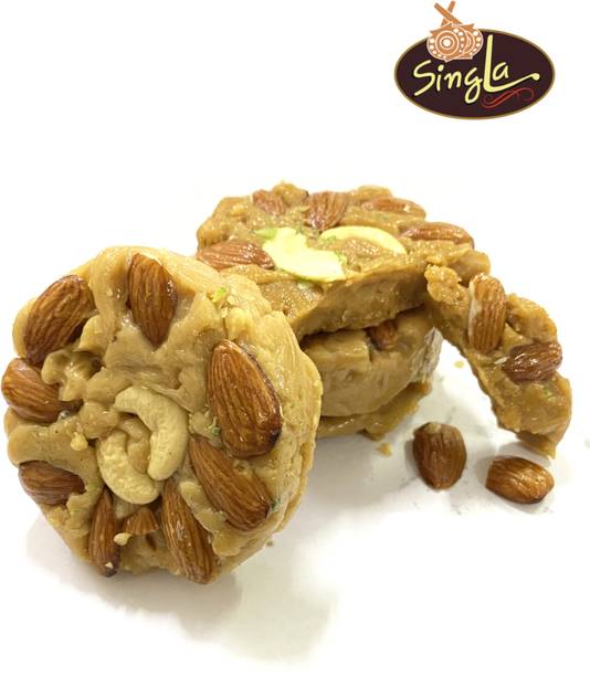 Singla Soan Halwa Sweets Delicious taste Dry Fruits Sweet 400g Box