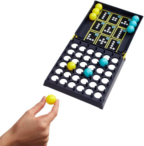 mattel GAMES Travel Bounce Off - Multicolor Party & Fun Board Game