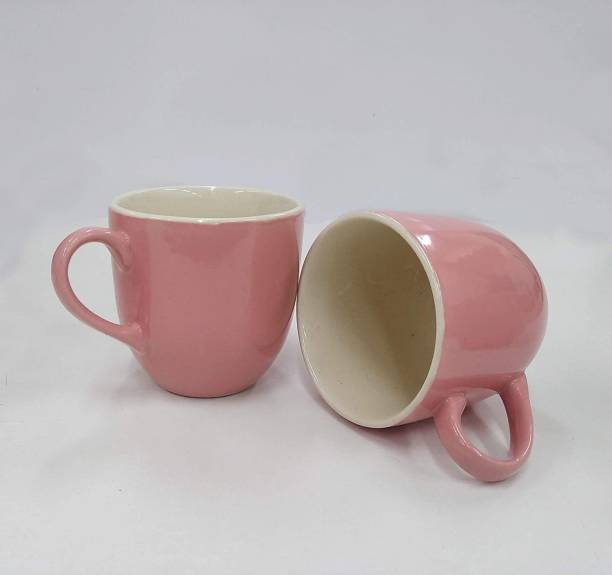 INCRIZMA Pack of 6 Stoneware Stoneware Tea Cups?, 250 ml Capacity - Durable - Tea Cup Set of 6
