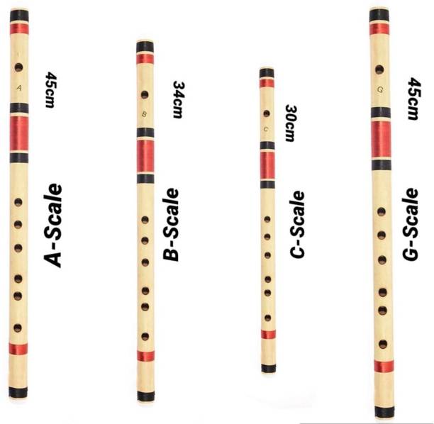 Blue Panther A-Scale, B-Scale, C-Scale, G-Scale Bamboo Flute