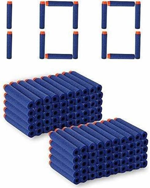 mechdel Bullet Foam Dart Bullets for Nerf N-Strike Elite Guns, Darts & Plastic Bullets (Blue) Guns & Darts