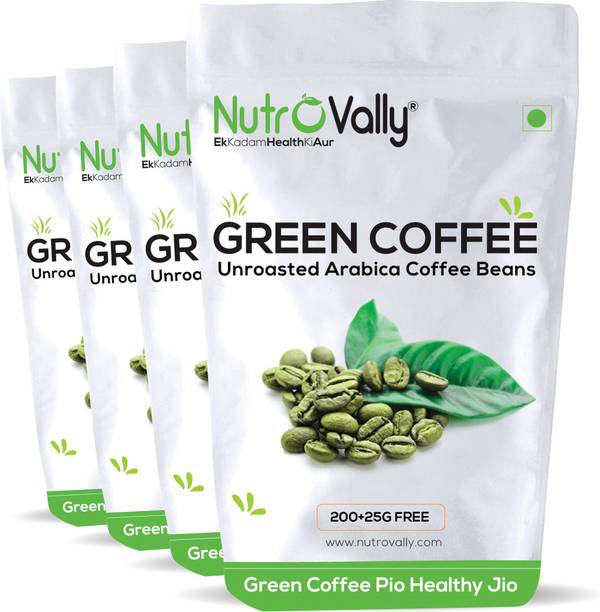 NutroVally green coffee beans for weight loss Unroasted Instant Coffee