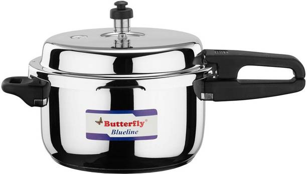 Butterfly Blue Line 5 L Outer Lid Induction Bottom Pressure Cooker