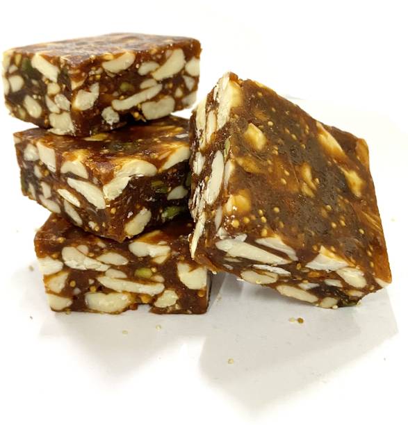 Singla Anjeer Chikki Burfi Sweets 200g Box