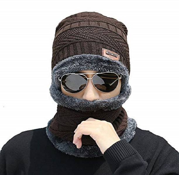 ADBUCKS Solid Beanie Cap