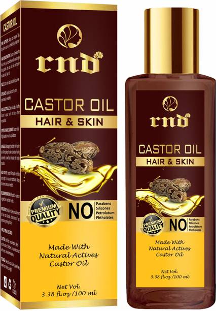 RND Cold Pressed Castor Oil For Hair Growth |100% Pure & Organic Hair Oil