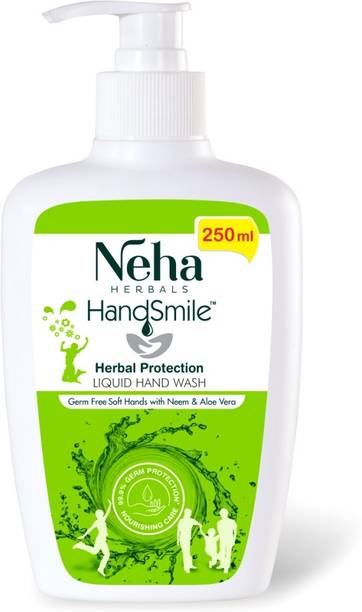 Neha Herbals Green Bottle Handwash Hand Wash Bottle