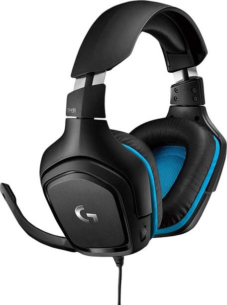 Logitech G431 7.1 Surround Sound Wired Gaming Headset