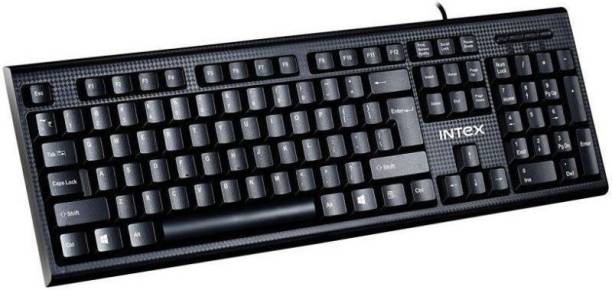 Intex usb keyboard cor Wired USB Desktop Keyboard