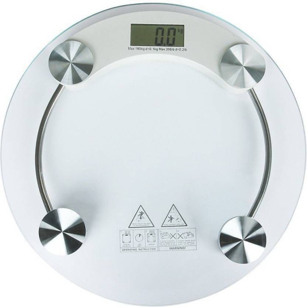 Difference Function Omron Digital Personal Weighing Bathroom LCD Glass Scales 