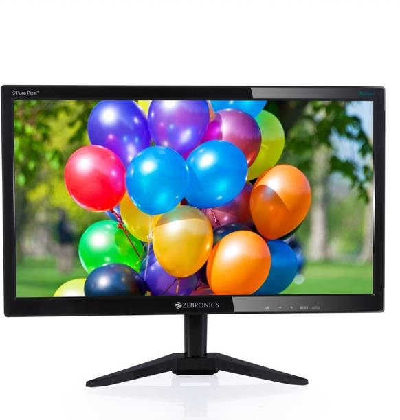 ZEBRONICS 19.5 inch Full HD TN Panel with Slim & Glossy Design, Anti-Glare, Wall Mountable Monitor (Zeb-A20HD LED)