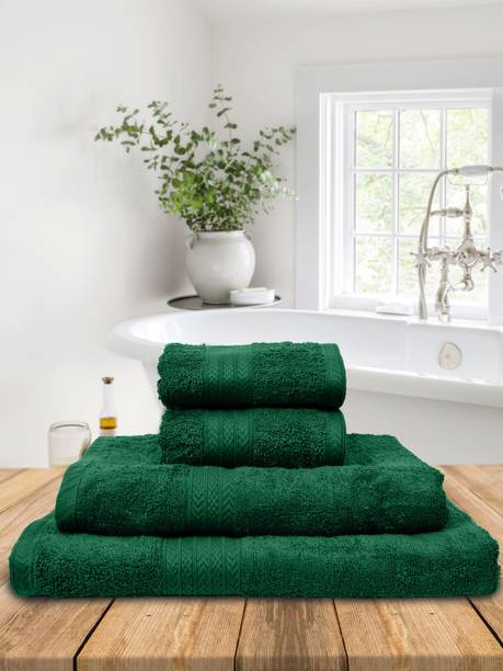 Bombay Dyeing Cotton 450 GSM Bath Towel Set
