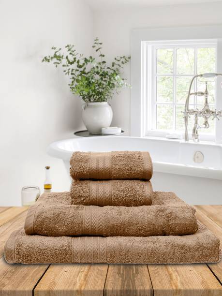 Bombay Dyeing Cotton 450 GSM Bath Towel Set
