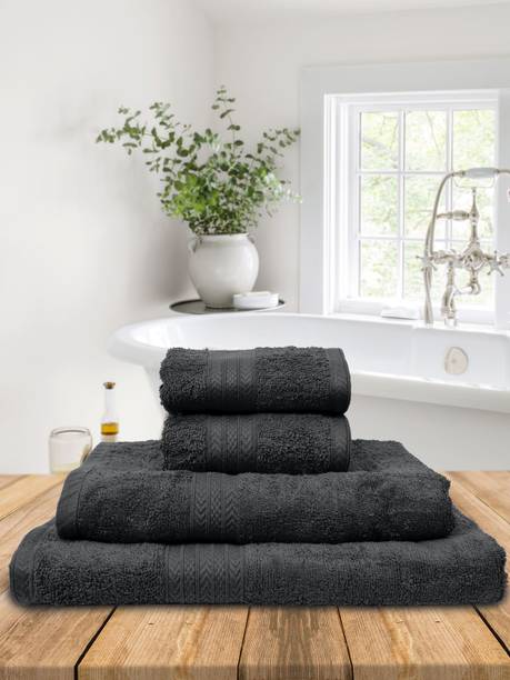 Bombay Dyeing Cotton 450 GSM Bath Towel Set