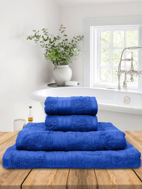 Bombay Dyeing Cotton 450 GSM Bath Towel Set