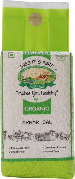 ELWORLD Organic Yellow Toor/Arhar Dal (Split)