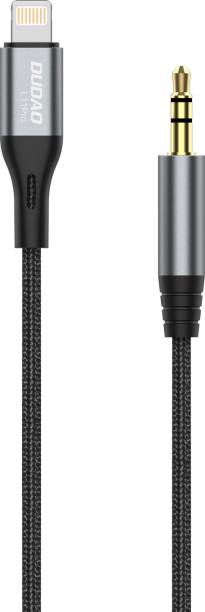 DUDAO AUX Cable 1 m Lightning to 3.5mm Aux Audio Cable