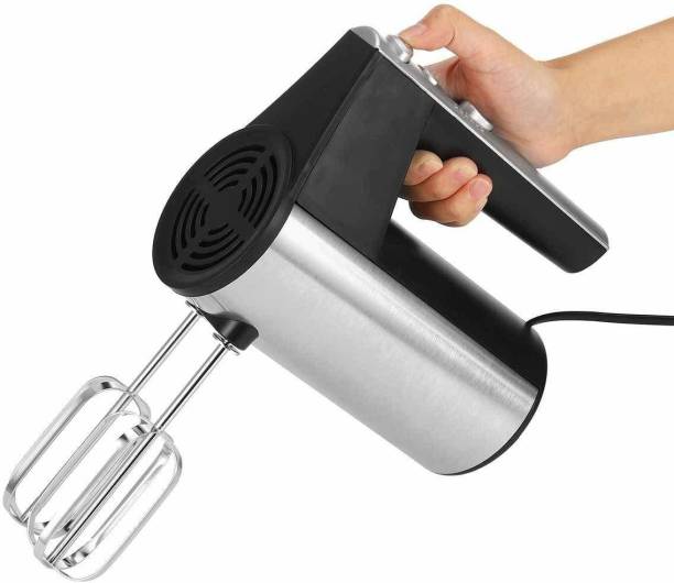 ALWAFLI Stainless Steel Electric Egg Beater Hand Home Food Cake Dough Mixer 5 Speed with Baking 500 W Electric Whisk