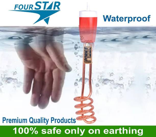 Smuf Water-Proof Copper 1500 W Shock Proof Immersion Heater Rod