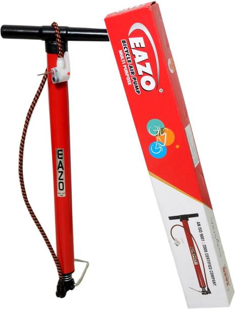 EAZO Multipurpose (for cars, balls, bikes, scooter etc) Cycle Bicycle Pump
