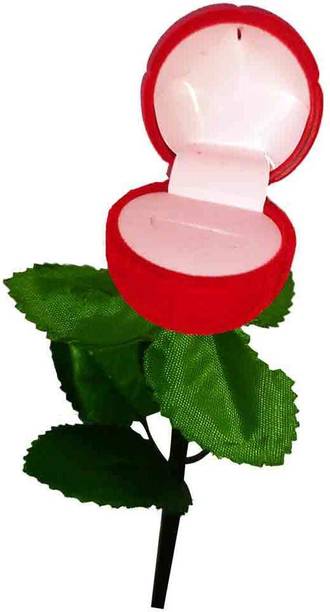 Mitwa Trends Red rose RIng To Express Your love, Ideal gift for wife, gift for girls, valentines gift, birthday gift for girls, diwali gift, anniversary gift, rakshabandhan gift, gift for mother, gift for sister, gift for love, gift for girlfriend. Vanity Box