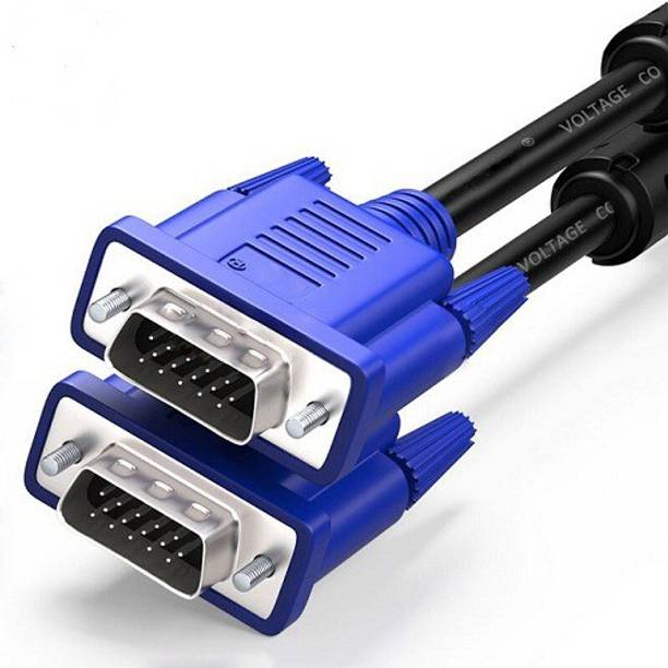 TECHON  TV-out Cable VGA CABLE 1.5mtr (Black)