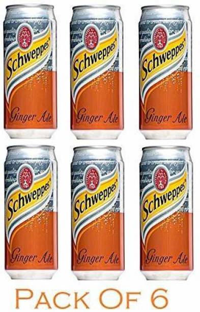Schweppes Ginger Ale, Pack of 6 Can