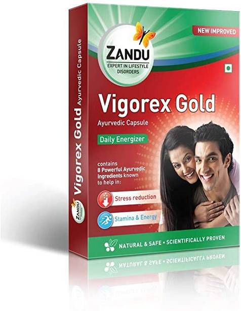 ZANDU Gold Ayurvedic Daily Energizer 10 Capsules